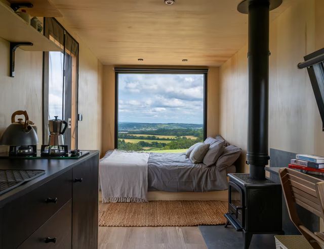 Off-grid cabins in South Downs
